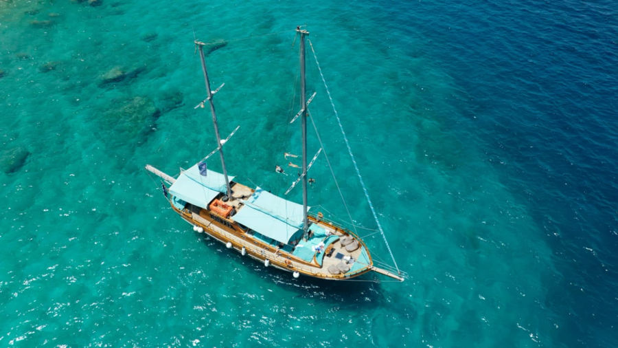 Athens Private Luxury Cruise to Agistri Moni and Aegina with a Gulet75ft Golden Yachting and Sailing