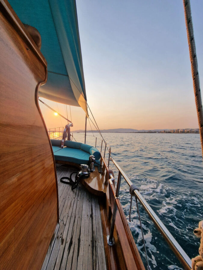 Athens Gulet cruise from Athens to Agistri, Moni and Aegina Golden Yachting and Sailing