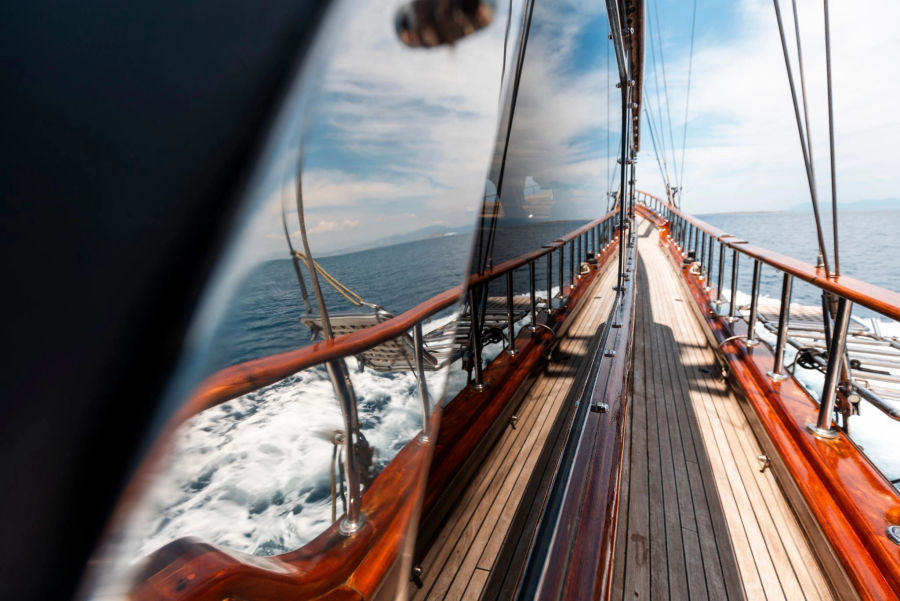 Private Athens Cruise to Agistri, Moni & Aegina | Luxury 78ft Schooner Experience Golden Yachting and Sailing