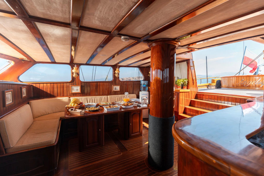 Private Athens Cruise to Agistri, Moni & Aegina | Luxury 78ft Schooner Experience Golden Yachting and Sailing