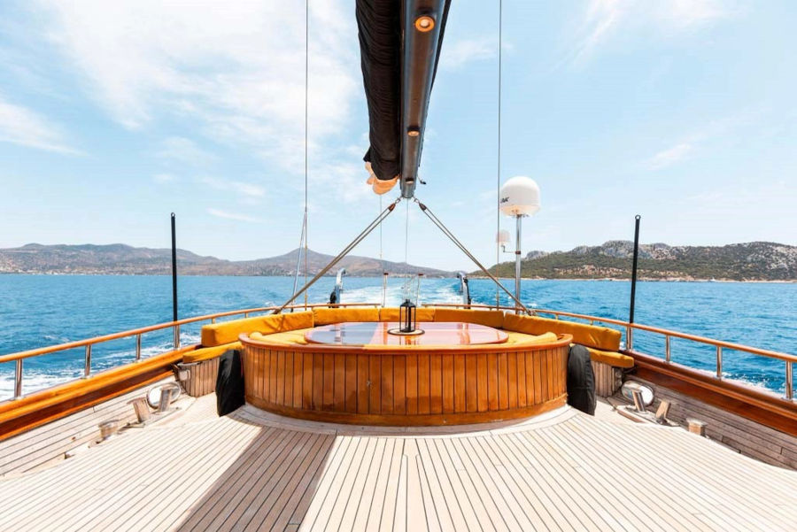 Private Athens Cruise to Agistri, Moni & Aegina | Luxury 78ft Schooner Experience Golden Yachting and Sailing