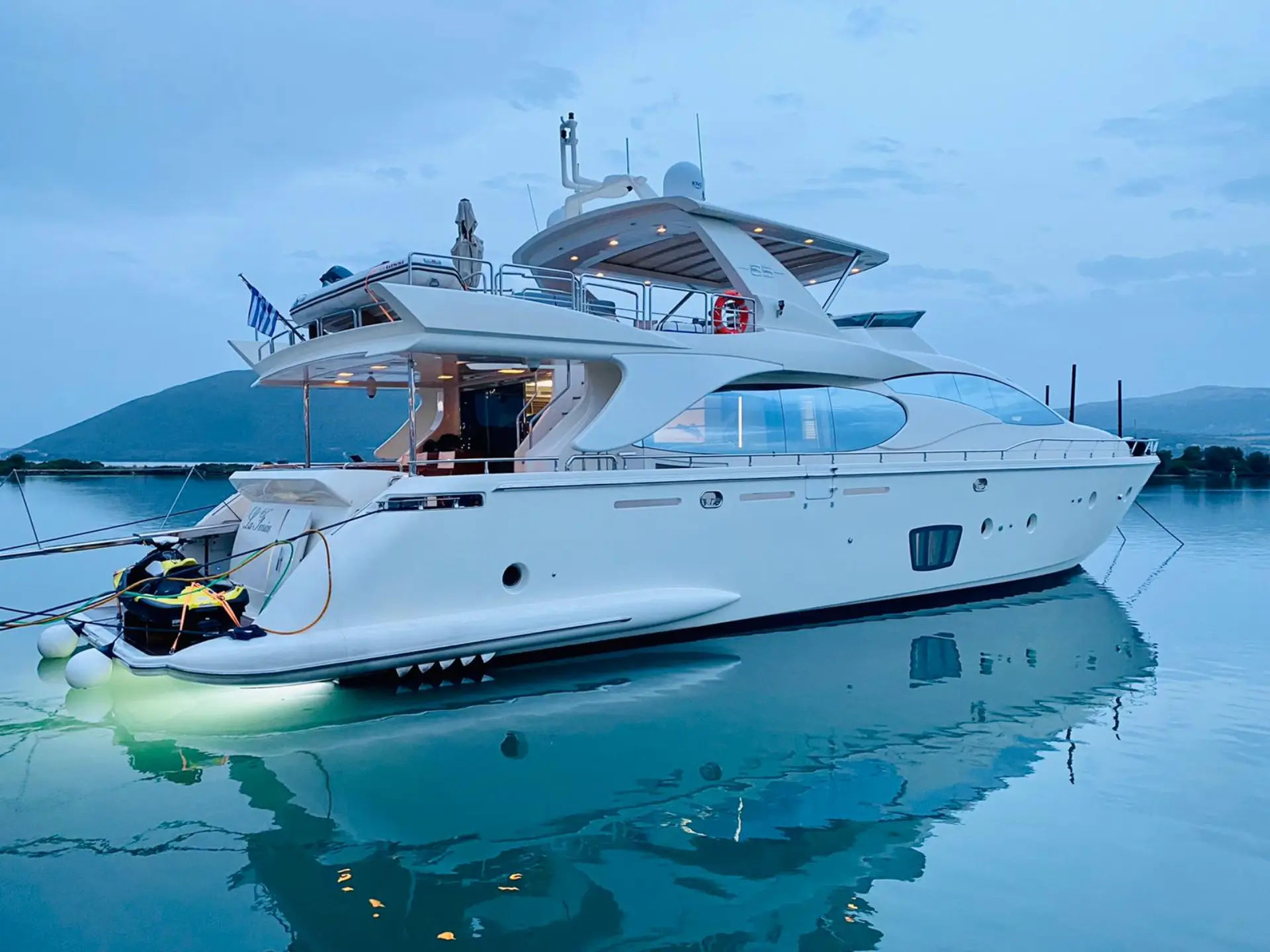 Corfu Paxos-Antipaxos Private Cruise with an Azimut 85ft Golden Yachting and Sailing