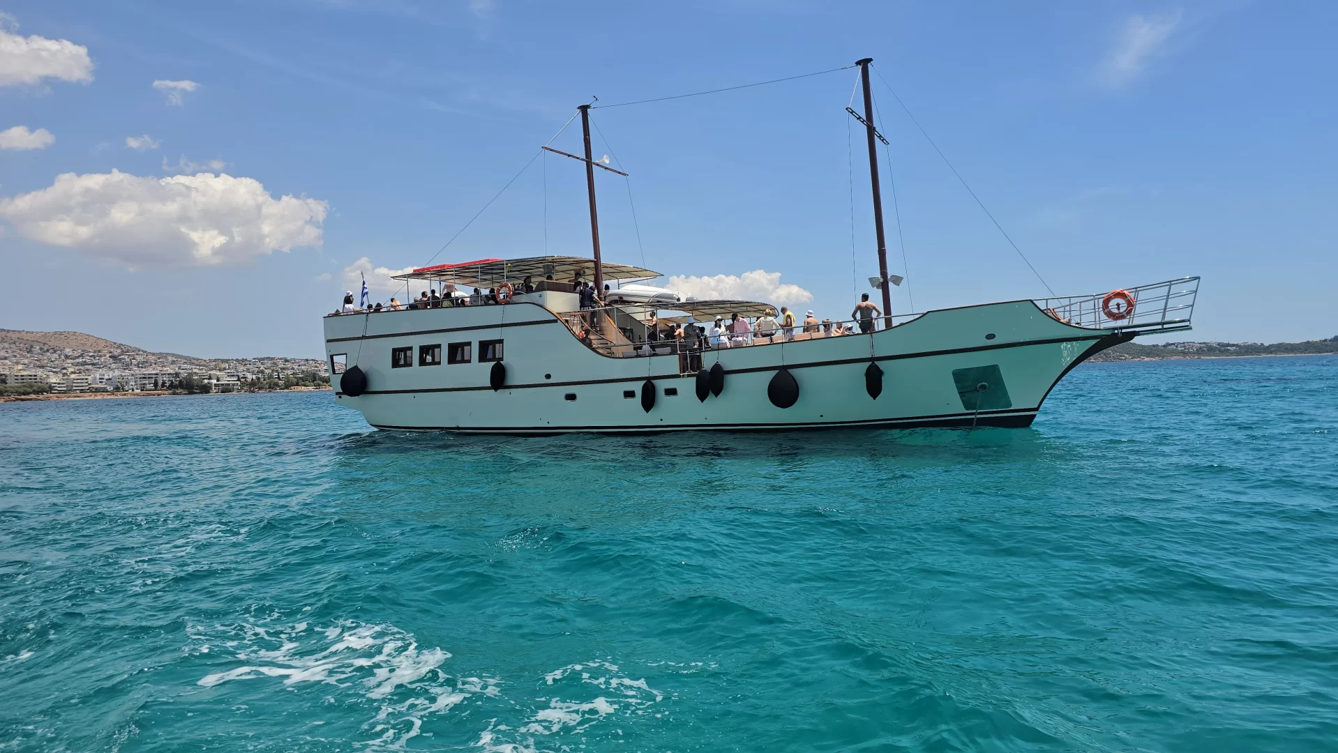 Athens Large Group Event Boat