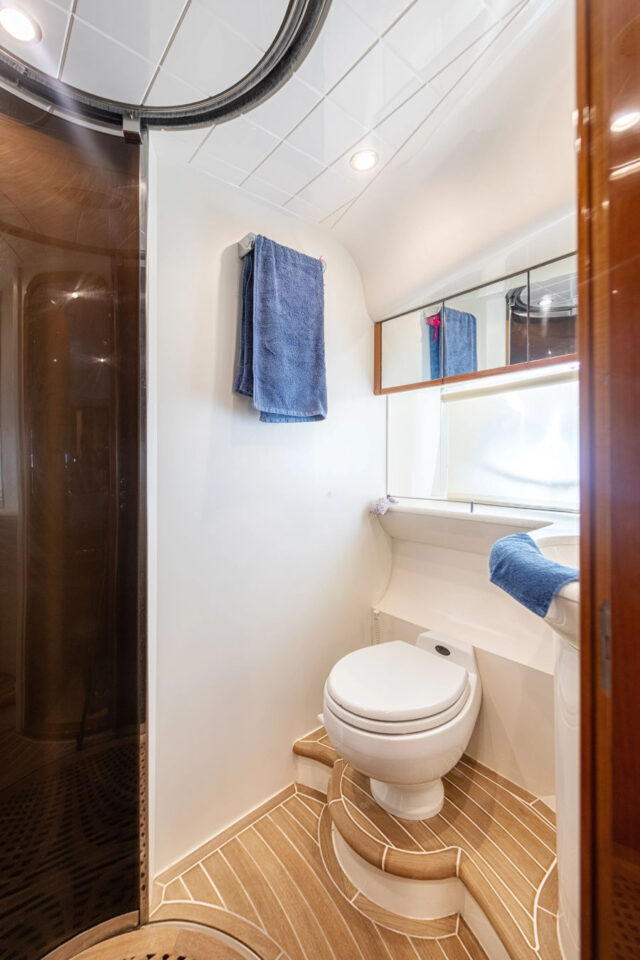 Luxurious Corfu Private Full-Day Cruise on a Princess V65 Motor Yacht Golden Yachting and Sailing