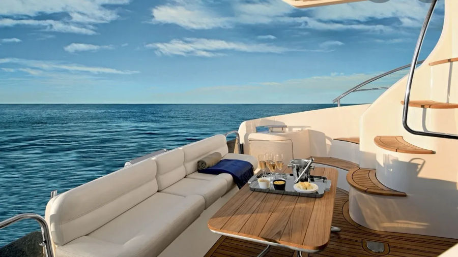 Private Yacht Cruise from Agios Nikolaos to Elounda & Spinalonga | Crete Daily Tour Azimut 42 Golden Yachting and Sailing