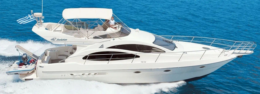 Private Yacht Cruise from Agios Nikolaos to Elounda & Spinalonga | Crete Daily Tour Azimut 42 Golden Yachting and Sailing
