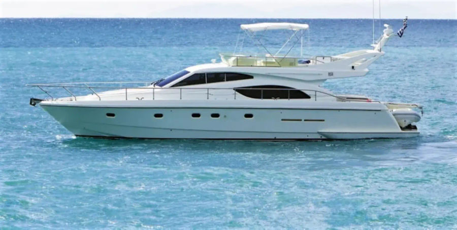Ferreti 53ft Golden Yachting and Sailing