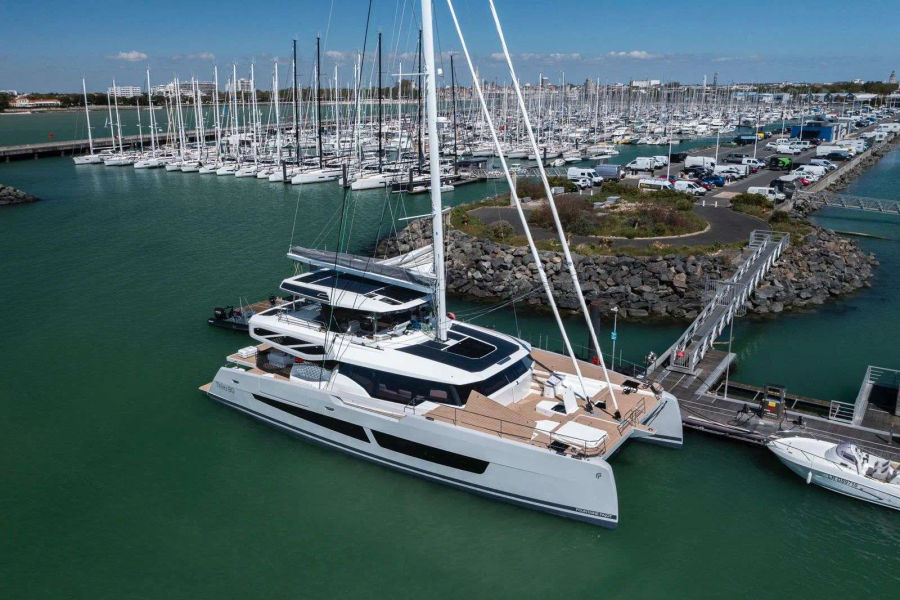 Luxury Catamaran Rental Athens: Fountaine Pajot 80 (AD ASTRA) - Weekly Charter Golden Yachting and Sailing