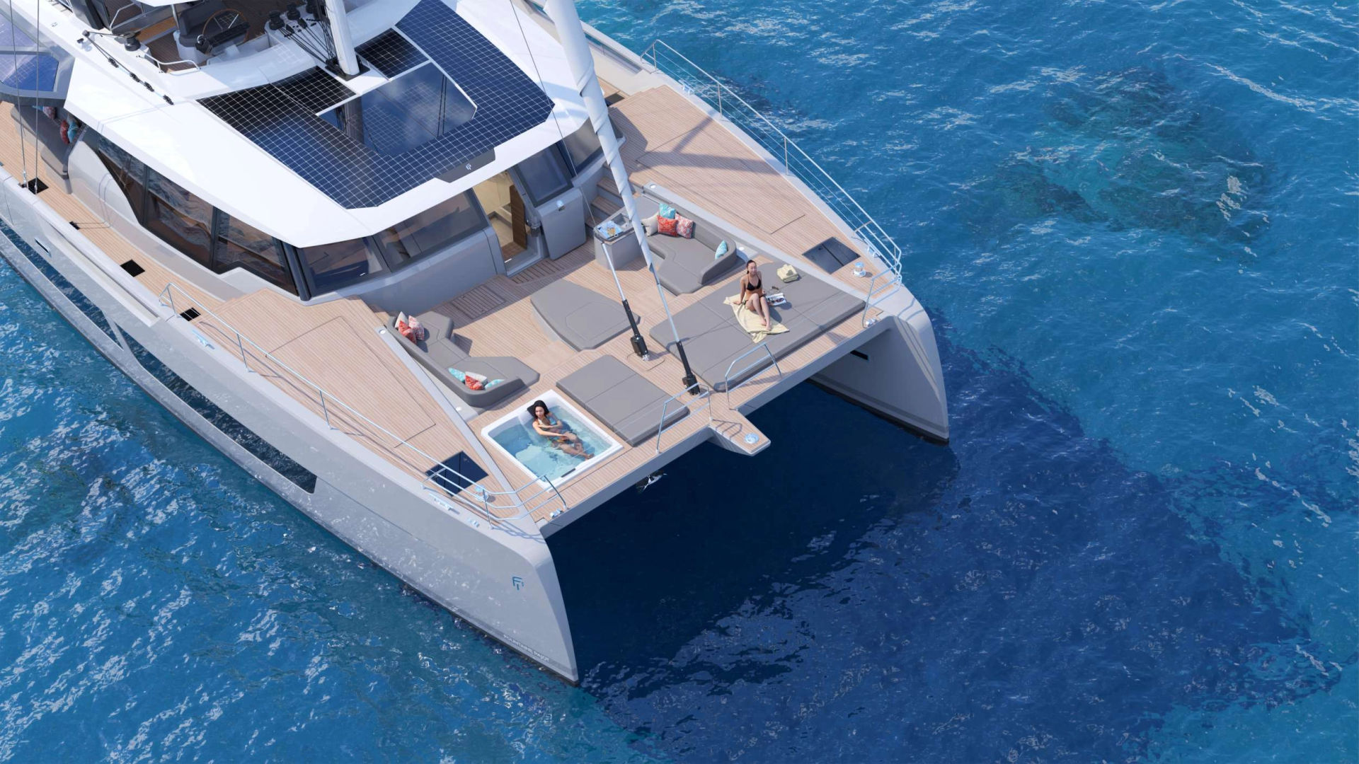 Embark on Luxury Aboard S/Y SERENISSIMA III: The Ultimate Fountaine Pajot Thira 80 Experience Golden Yachting and Sailing