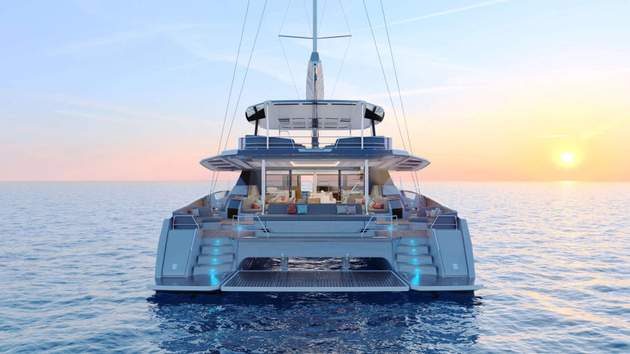 Embark on Luxury Aboard S/Y SERENISSIMA III: The Ultimate Fountaine Pajot Thira 80 Experience Golden Yachting and Sailing