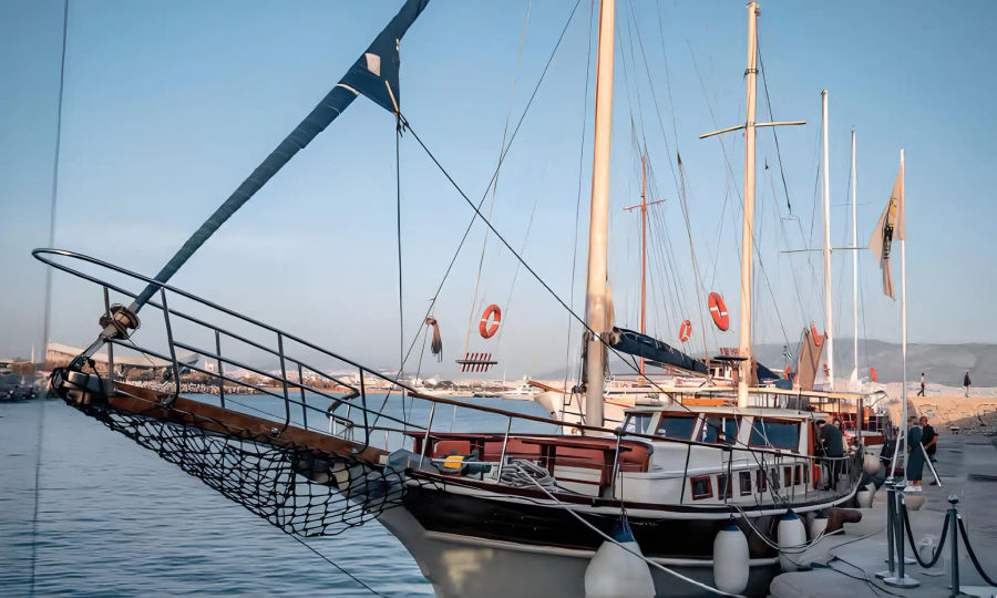 Athens Half-Day Private Luxury cruise to Aegina and nearby islands Golden Yachting and Sailing