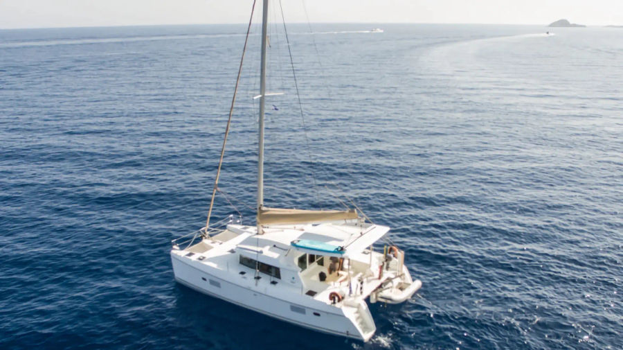 Mykonos Half-Day Catamaran cruise from Ornos pier (Lagoon 420) Golden Yachting and Sailing