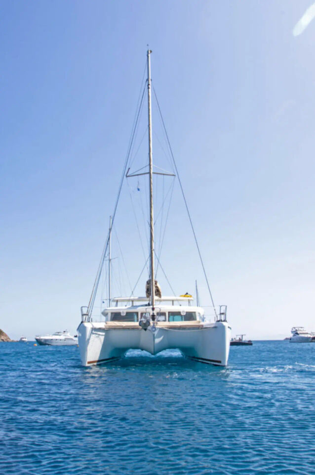 Mykonos Half-Day Catamaran cruise from Ornos pier (Lagoon 420) Golden Yachting and Sailing