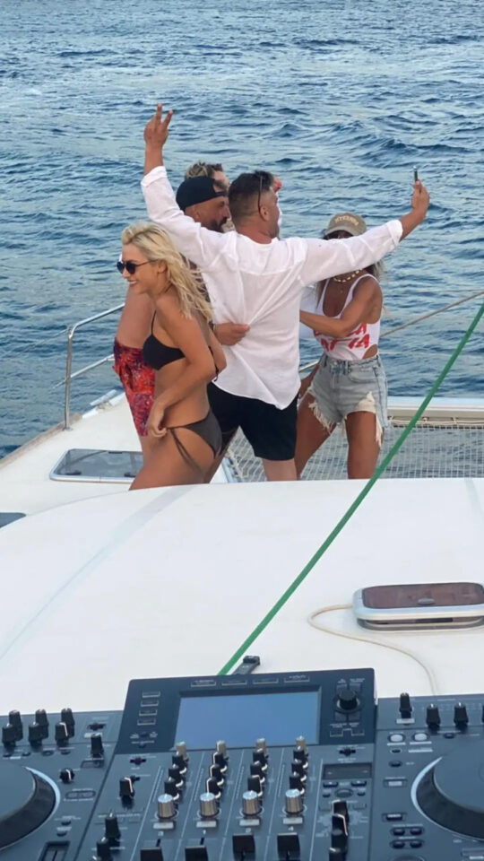 Mykonos Delos and Rhenia Private Luxury Catamaran cruise with a Lagoon 50 Golden Yachting and Sailing