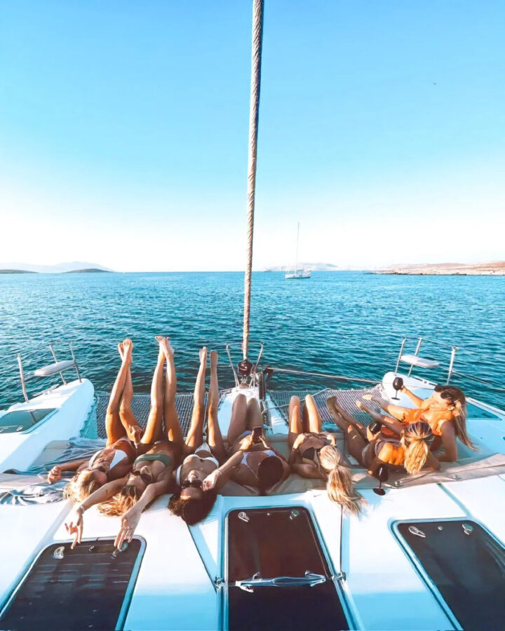 Semi-Private Catamaran Cruise Athens Riviera | Lagoon 45 Events on Board Sailing Experience Golden Yachting and Sailing