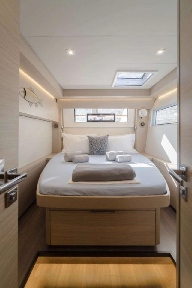 Experience Elegance on the High Seas with Navya: A Luxury Lagoon 51 Yacht Golden Yachting and Sailing