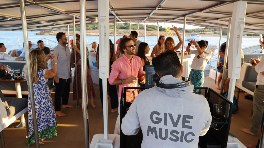 Large Group Catamaran Cruise in Athens – Party, Relax, and Explore Greece’s Waters Golden Yachting and Sailing