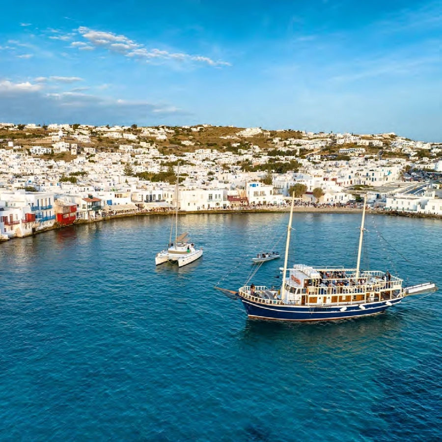 Exclusive Private Cruise: Explore Delos and Rhenia Islands Aboard a Traditional Wooden Boat Golden Yachting and Sailing