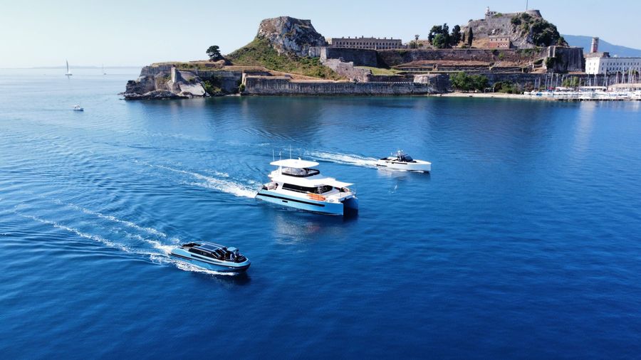 Luxury Catamaran GTX 55 CORFU Golden Yachting and Sailing