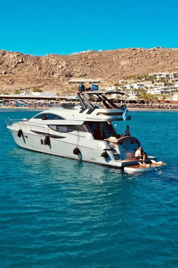 Mykonos Daily Yacht Cruise | Numarine 56 to Delos or Beaches Golden Yachting and Sailing