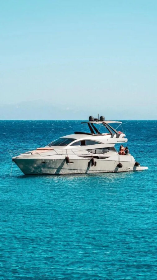 Mykonos Daily Yacht Cruise | Numarine 56 to Delos or Beaches Golden Yachting and Sailing