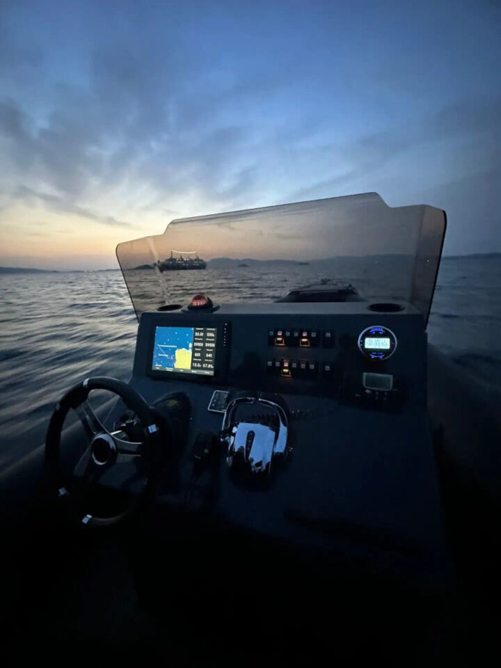 Mykonos Private Half-Day cruise-tour with a rib boat Typhoon 30ft Golden Yachting and Sailing