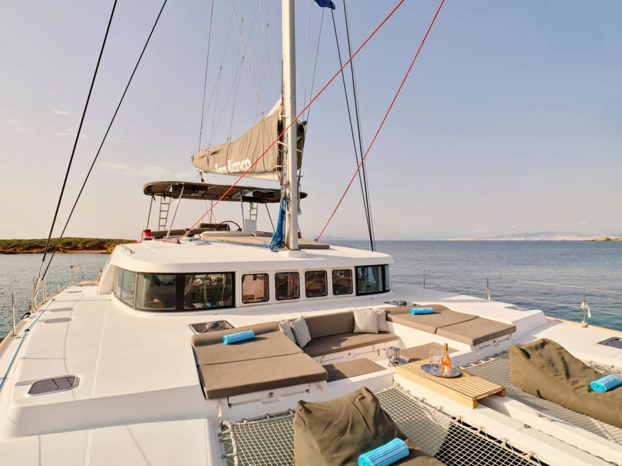 Mykonos Full-Day Private Catamaran Cruise (Lagoon 500) Golden Yachting and Sailing