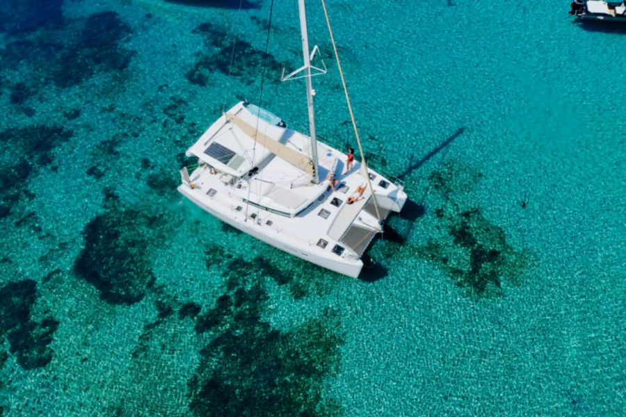 Mykonos Full-Day Private Catamaran Cruise (Lagoon 420) Golden Yachting and Sailing