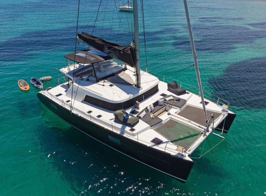 Mykonos Delos, Rhenia & South Beaches Catamaran Cruise | Lagoon 50 Golden Yachting and Sailing