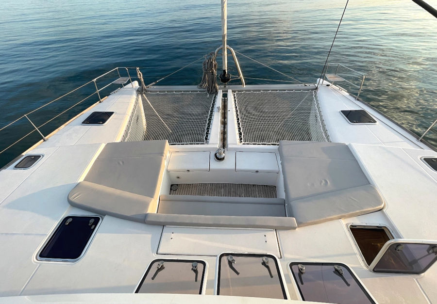 Mykonos Delos, Rhenia & South Beaches Catamaran Cruise | Lagoon 50