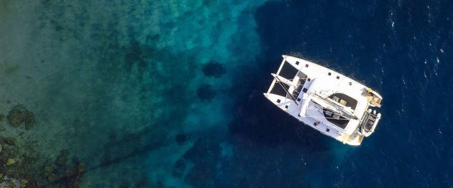 Mykonos Semi-Private Cruise – Lagoon 56 Morning & Sunset Tours Golden Yachting and Sailing