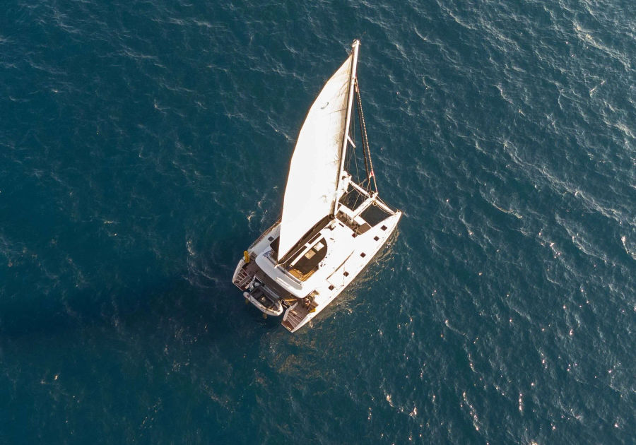 Mykonos Semi-Private Cruise – Lagoon 56 Morning & Sunset Tours Golden Yachting and Sailing