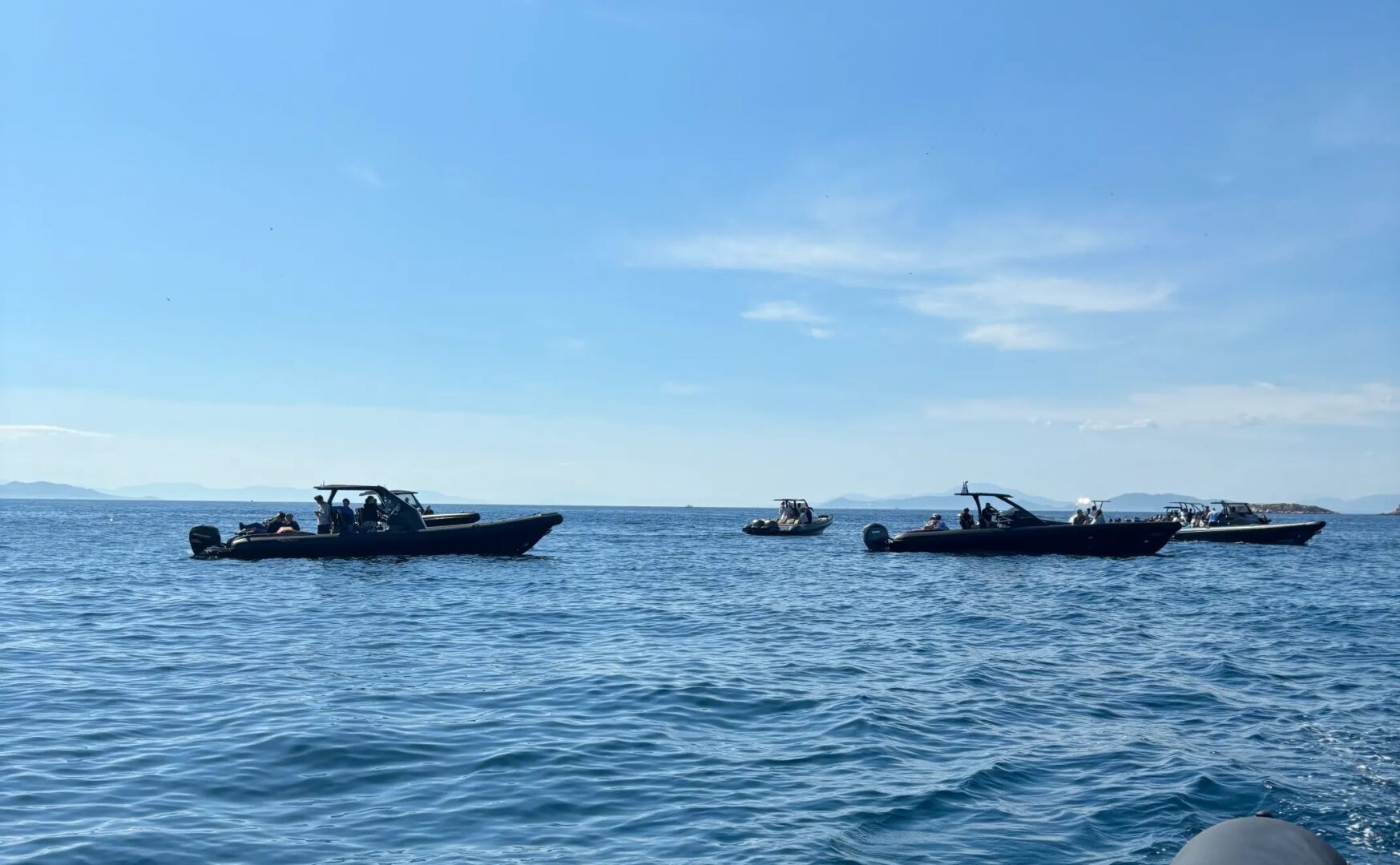 Rib safari event on board with golden yachting and sailing