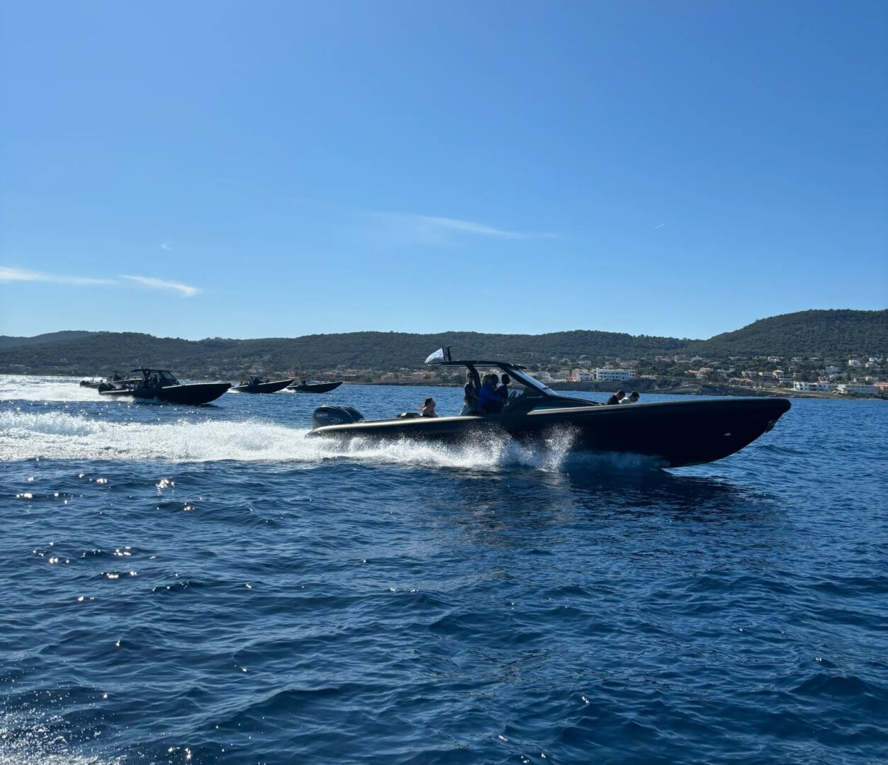 Rib safari event on board with golden yachting and sailing