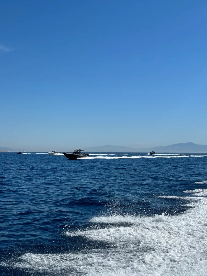 Rib safari event on board with golden yachting and sailing