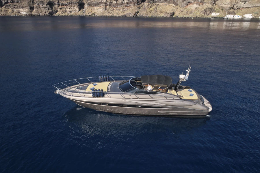 Athens Motor Yacht Cruise on Riva Rivale 52 | Private Athenian Riviera Charter Golden Yachting and Sailing
