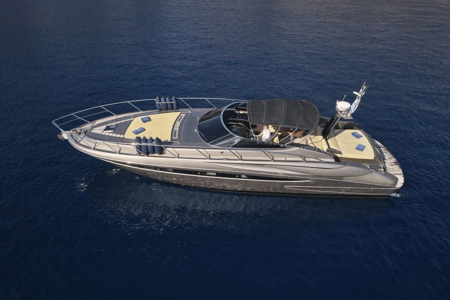 Athens Motor Yacht Cruise on Riva Rivale 52 | Private Athenian Riviera Charter Golden Yachting and Sailing