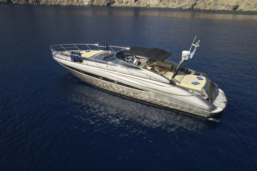 Athens Motor Yacht Cruise on Riva Rivale 52 | Private Athenian Riviera Charter Golden Yachting and Sailing