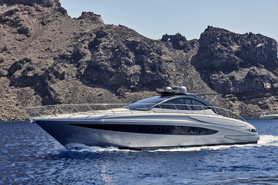 Athens Motor Yacht Cruise on Riva Vertigo 63 | Private Athenian Riviera Charter Golden Yachting and Sailing