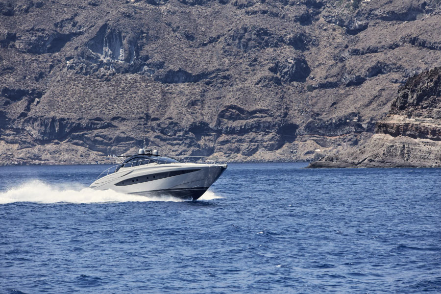 Athens Motor Yacht Cruise on Riva Vertigo 63 | Private Athenian Riviera Charter Golden Yachting and Sailing