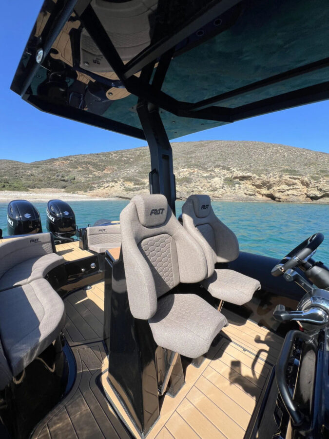 Serifos Sunset Cruise | Romantic Half‑Day Rib Boat Tour on Fost Matrix 32 at Kalo Ambeli Golden Yachting and Sailing