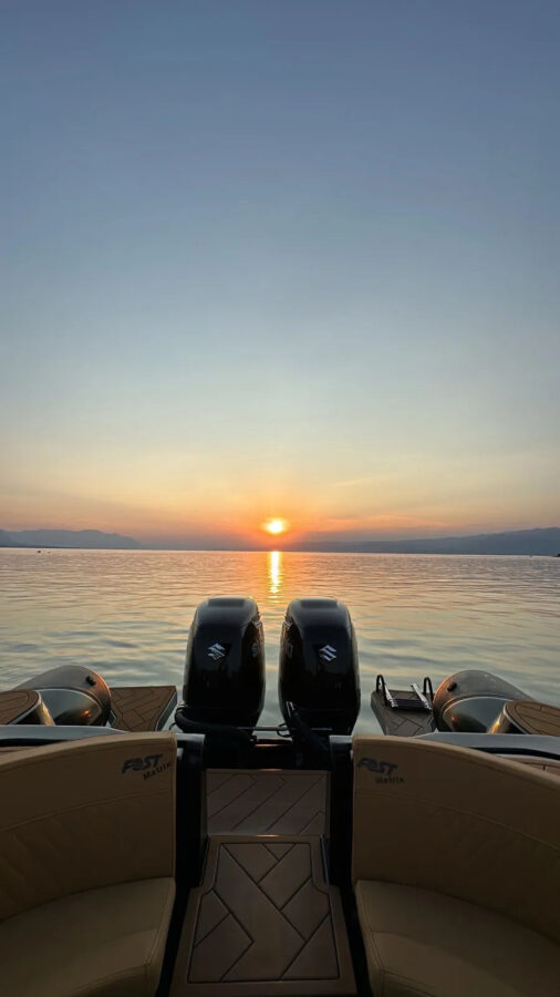 Serifos Sunset Cruise | Romantic Half‑Day Rib Boat Tour on Fost Matrix 32 at Kalo Ambeli Golden Yachting and Sailing