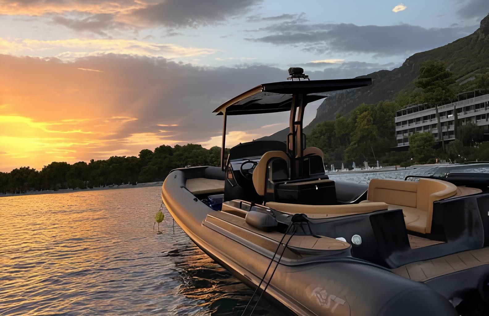 Serifos Sunset Cruise | Romantic Half‑Day Rib Boat Tour on Fost Matrix 32 at Kalo Ambeli Golden Yachting and Sailing