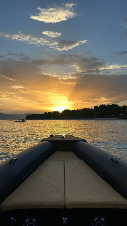 Serifos Sunset Cruise | Romantic Half‑Day Rib Boat Tour on Fost Matrix 32 at Kalo Ambeli Golden Yachting and Sailing