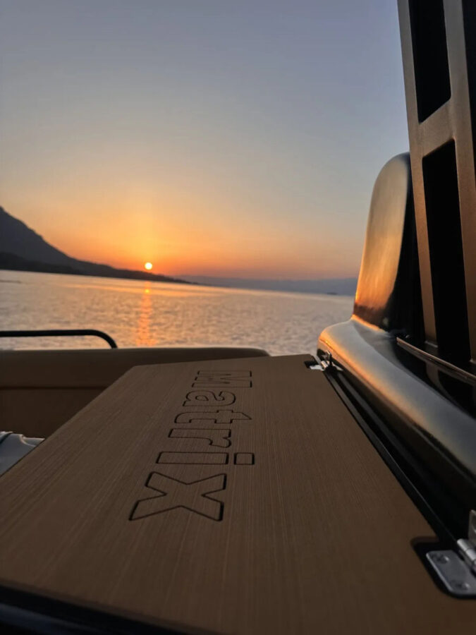 Serifos Sunset Cruise | Romantic Half‑Day Rib Boat Tour on Fost Matrix 32 at Kalo Ambeli Golden Yachting and Sailing