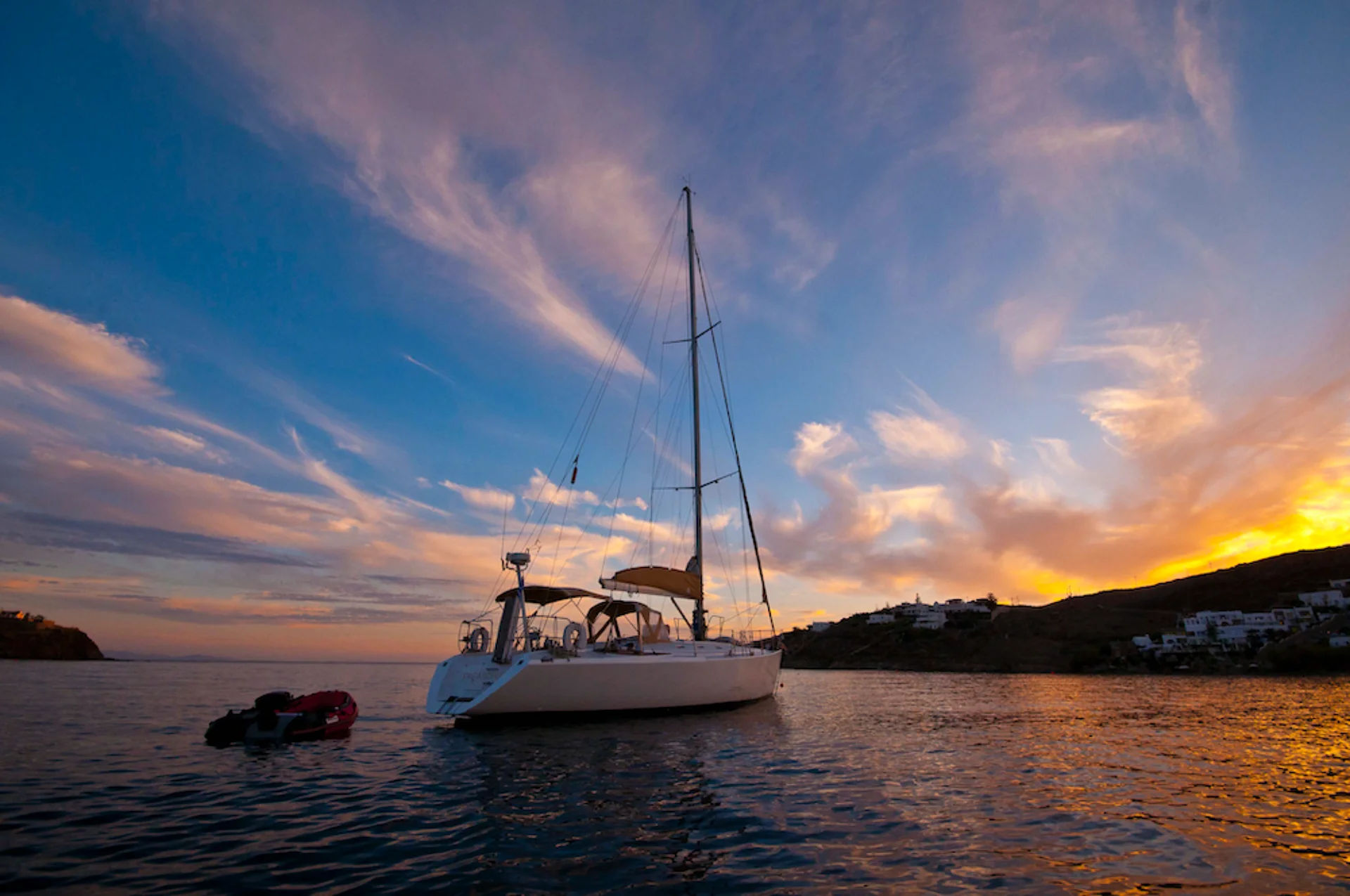 Mykonos Semi-Private sailing yacht cruise Golden Yachting and Sailing