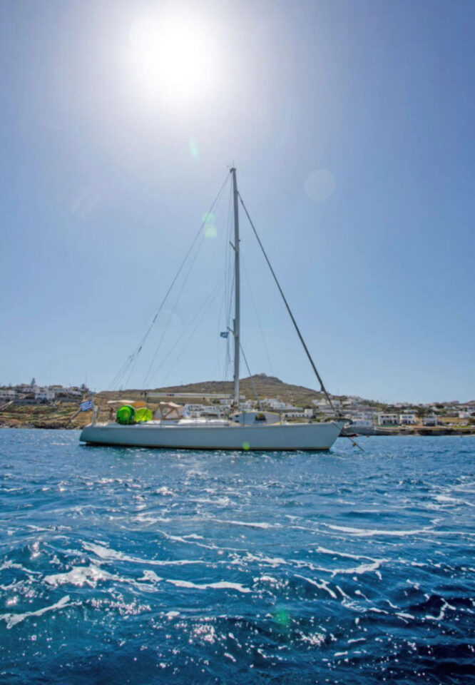 Mykonos Semi-Private sailing yacht cruise Golden Yachting and Sailing