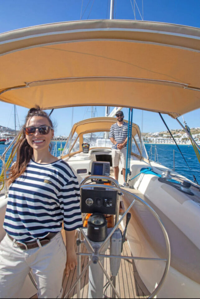 Mykonos Semi-Private sailing yacht cruise Golden Yachting and Sailing