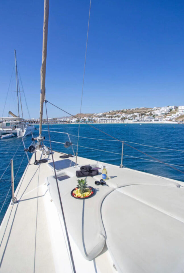 Mykonos Semi-Private sailing yacht cruise Golden Yachting and Sailing