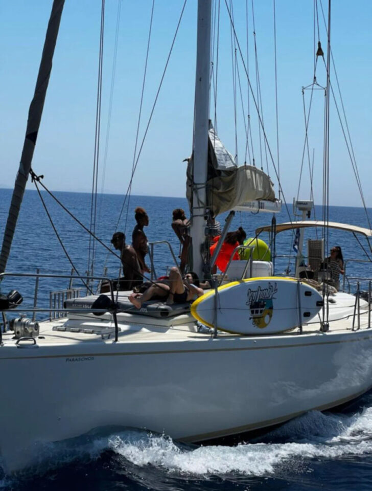 Mykonos Daily Private Sailing Yacht Cruise (Swan 52) Golden Yachting and Sailing